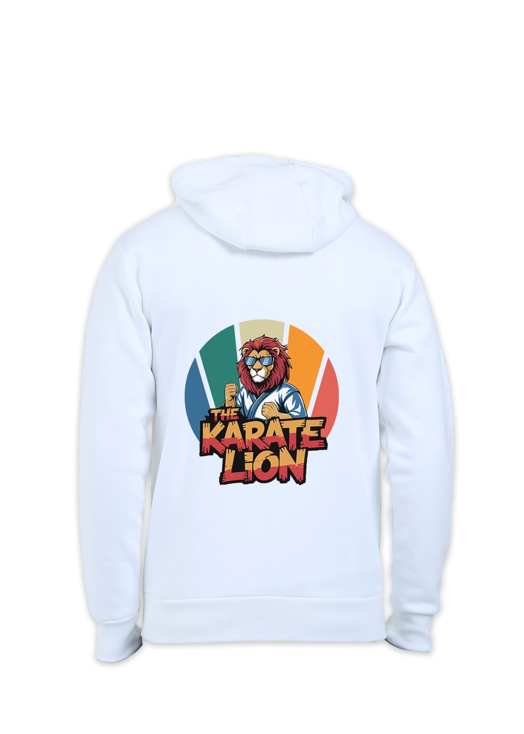 Women's Karate Lion Graphic Hoodie