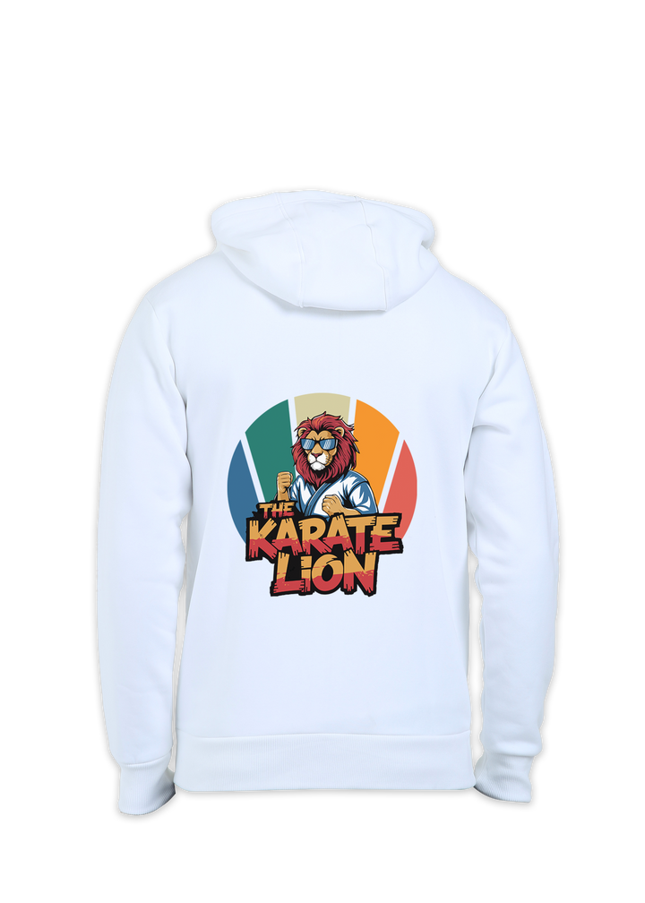 Women's Karate Lion Graphic Hoodie