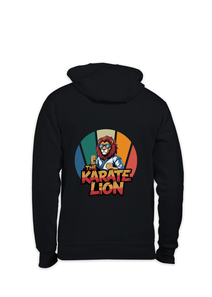Women's Karate Lion Graphic Hoodie