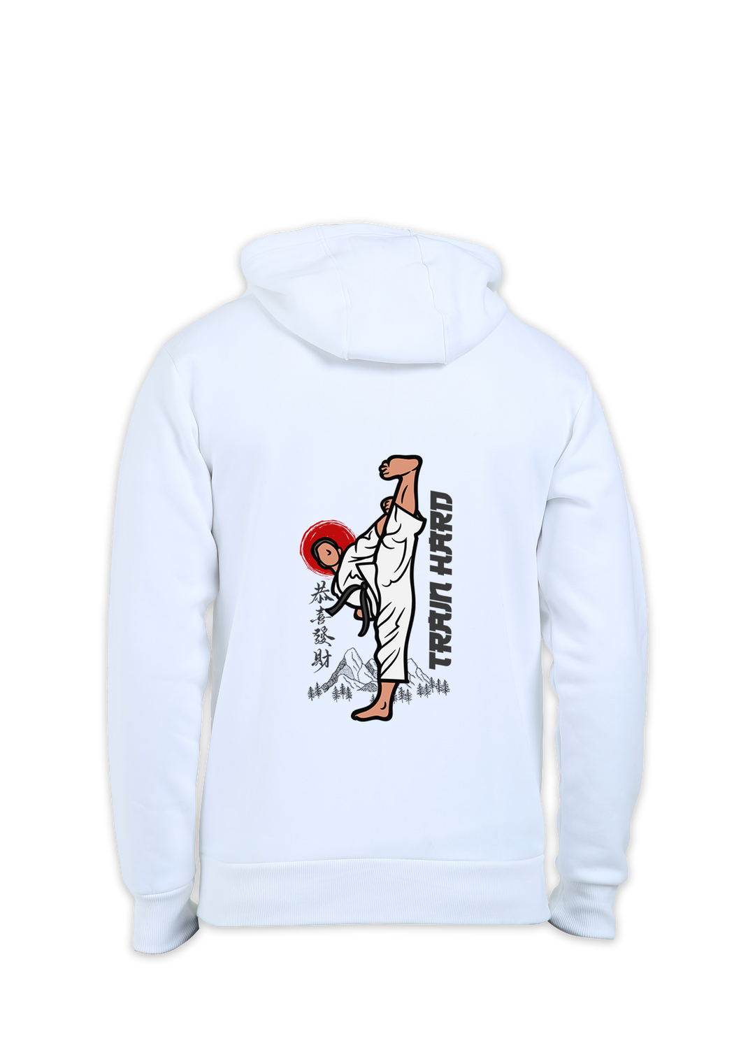 Women's TRAIN HARD Zip Hoodie