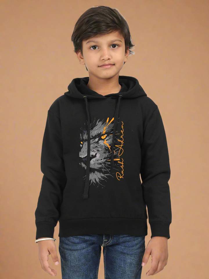 Boys Rush Adren Fierce Lion Hoodie