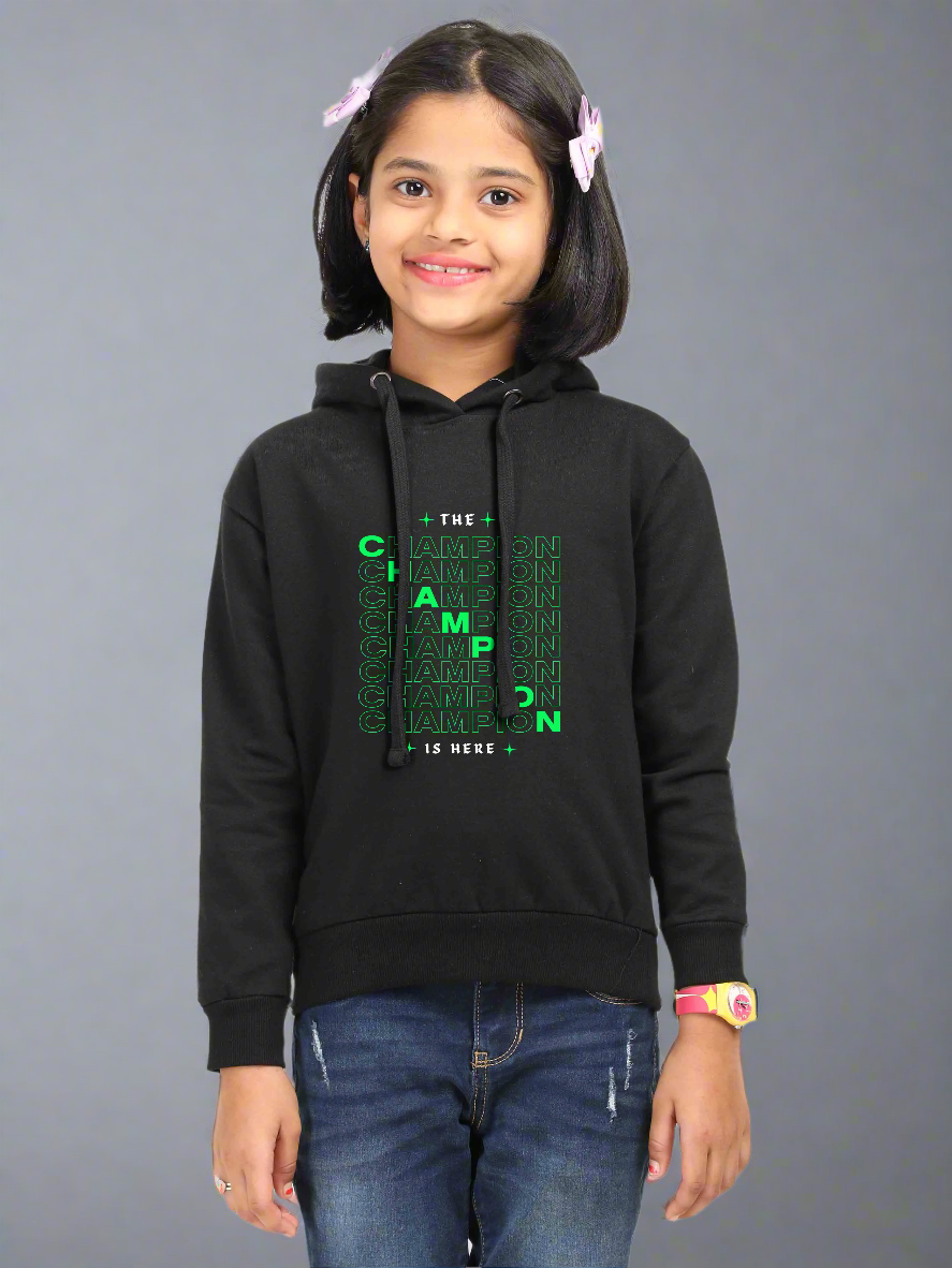 The Champion Iconic Girls Hoodie