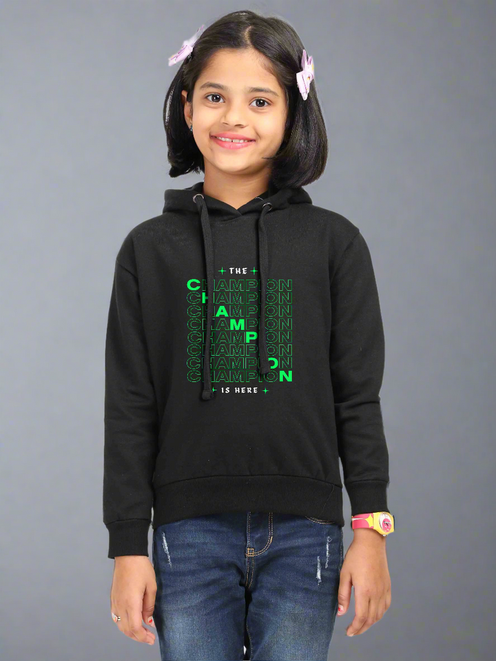The Champion Iconic Girls Hoodie