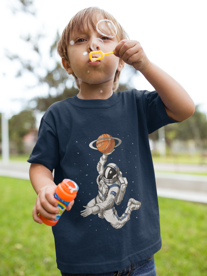 Cosmic Dunk - Kid's Crew Neck T-Shirt