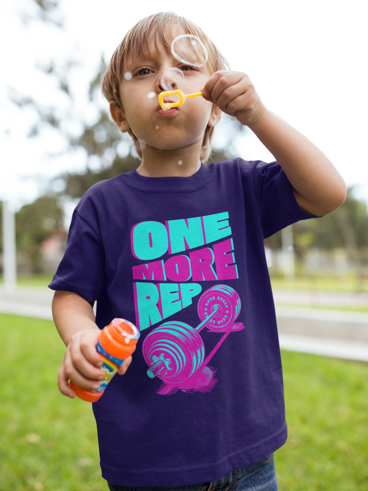 One More Rep - Boy's Crew Neck T-Shirt
