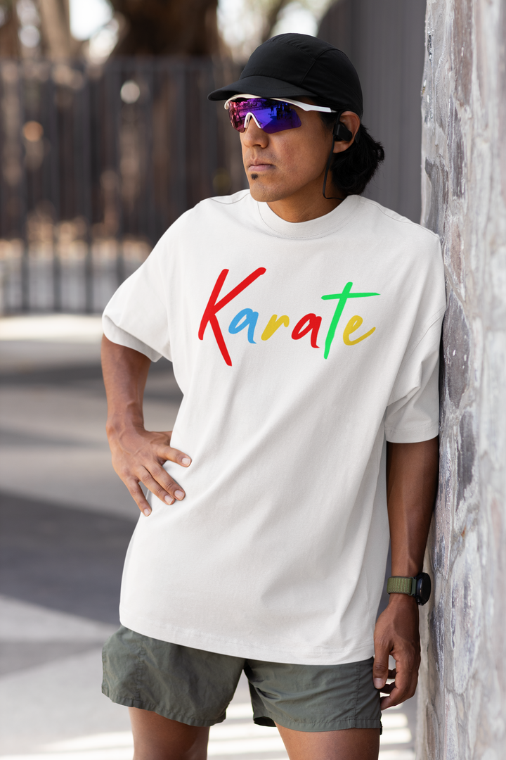 Karate Spirit Terry Oversized T-Shirt