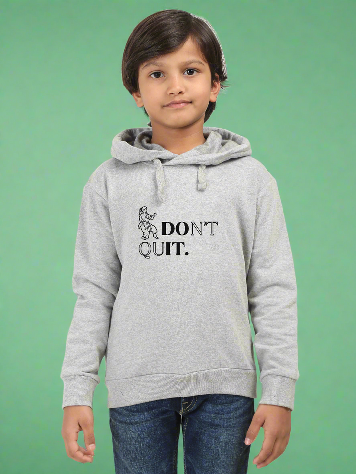 Don't Quit Boys Classic Hoodie