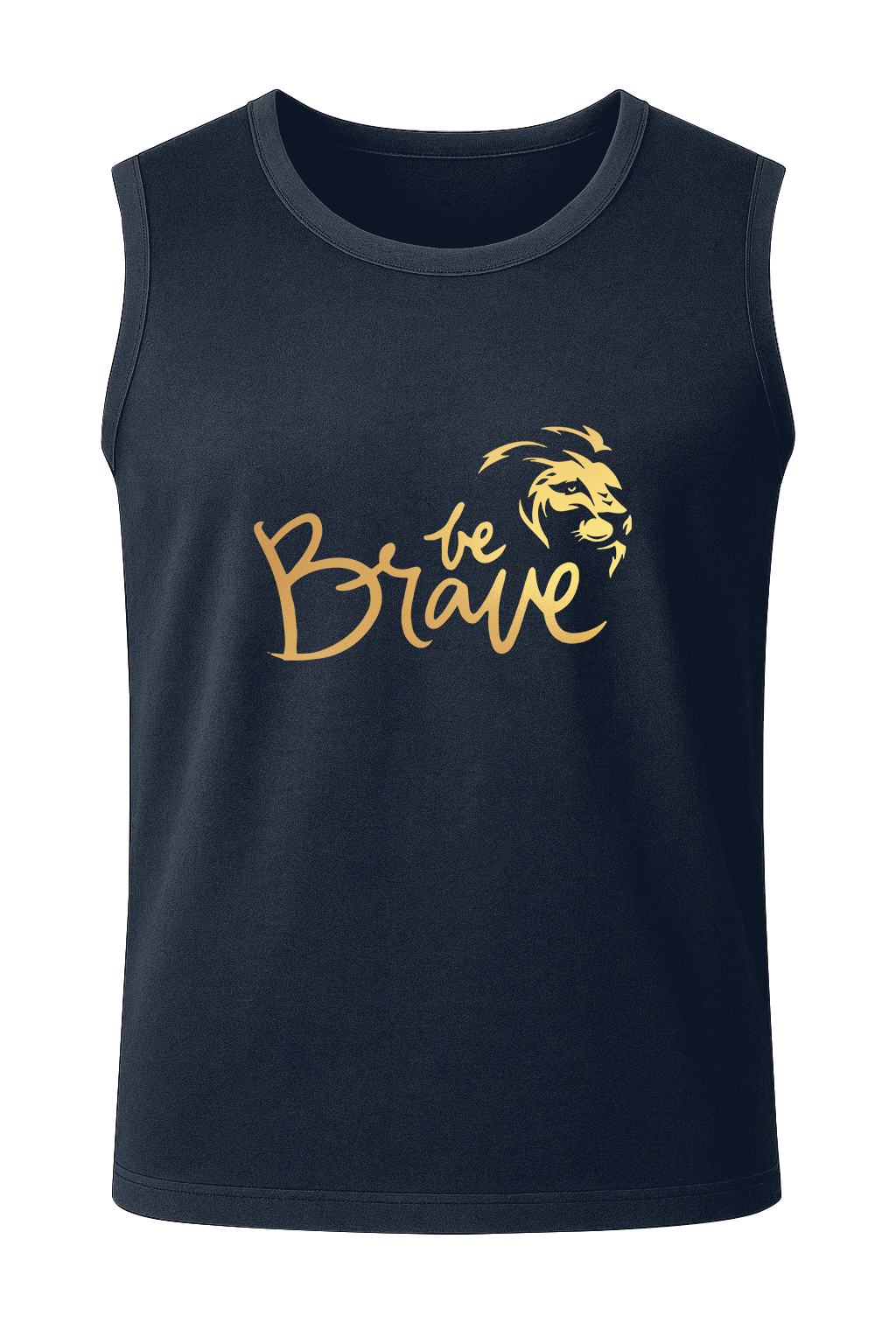 Classic Gold Vinyl Sleeveless T-Shirt