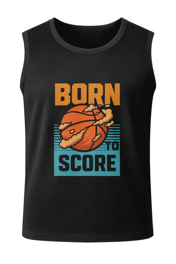 Born To Score - Men's Sleeveless T-Shirt