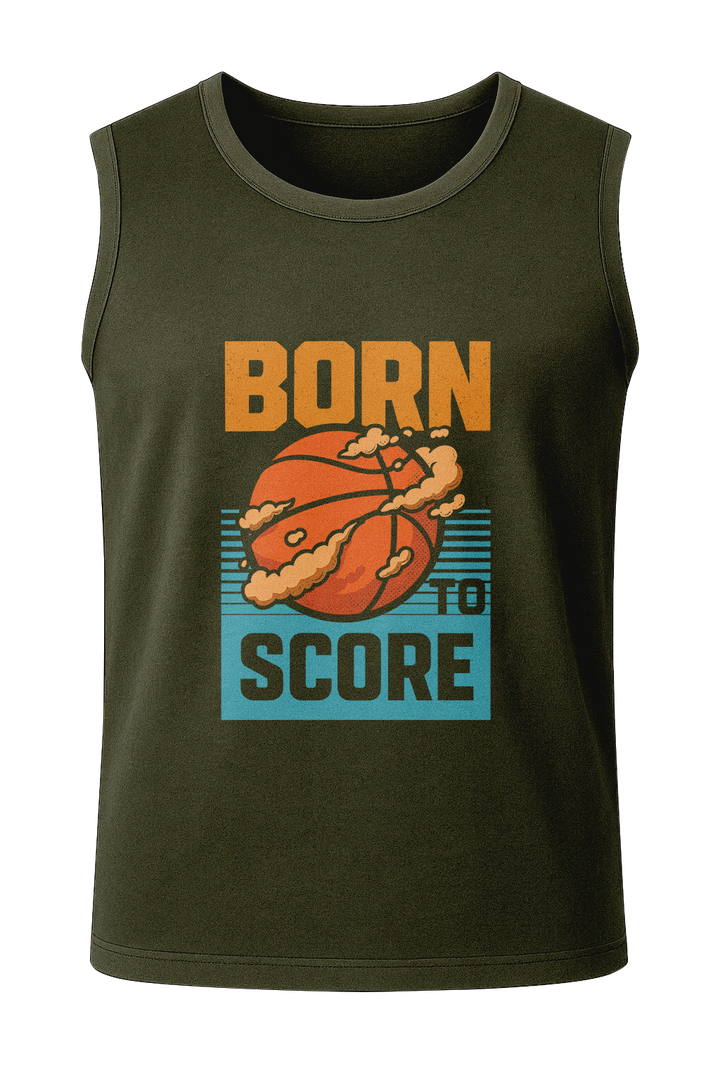 Born To Score - Men's Sleeveless T-Shirt