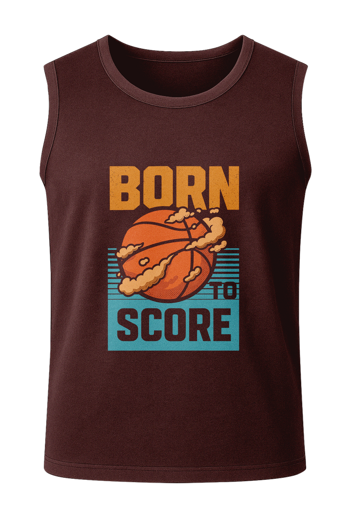 Born To Score - Men's Sleeveless T-Shirt