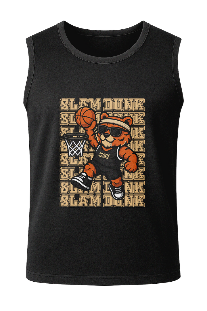 Slam Dunk Tiger - Men's Sleeveless T-Shirt