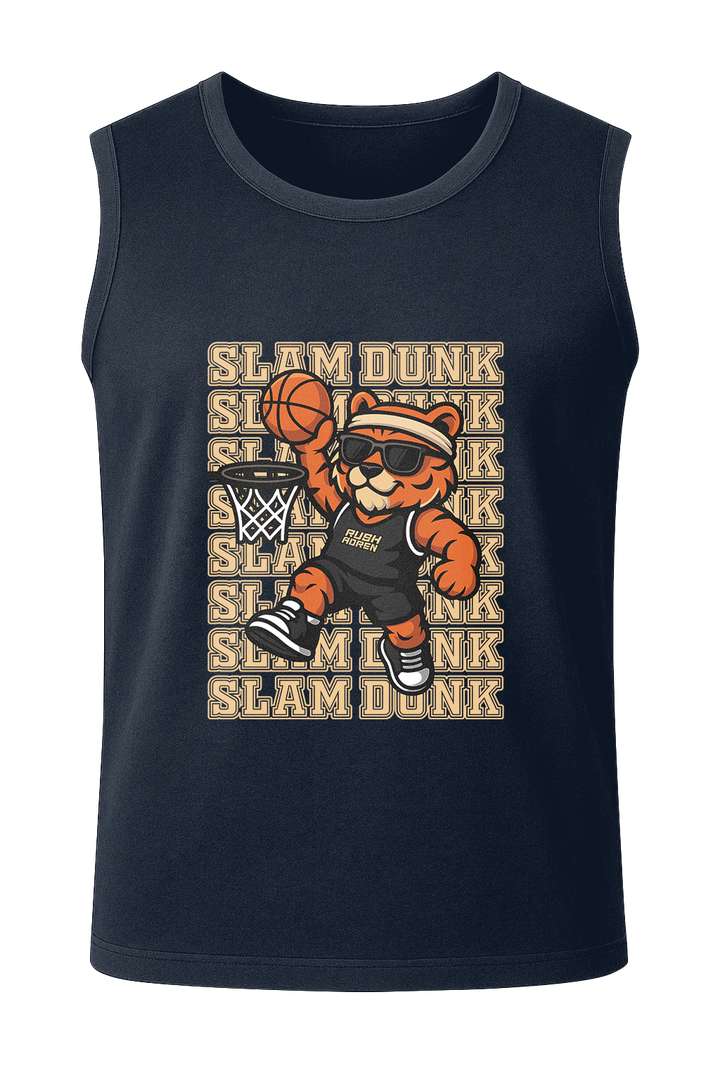 Slam Dunk Tiger - Men's Sleeveless T-Shirt