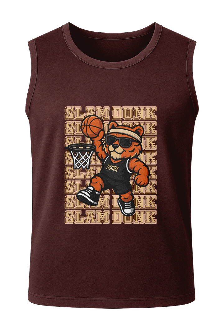Slam Dunk Tiger - Men's Sleeveless T-Shirt