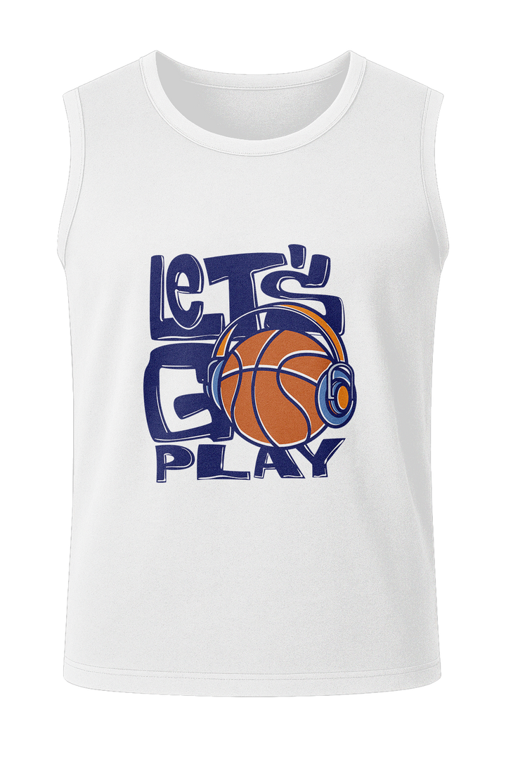 Let's Go Play - Men's Sleeveless T-Shirt