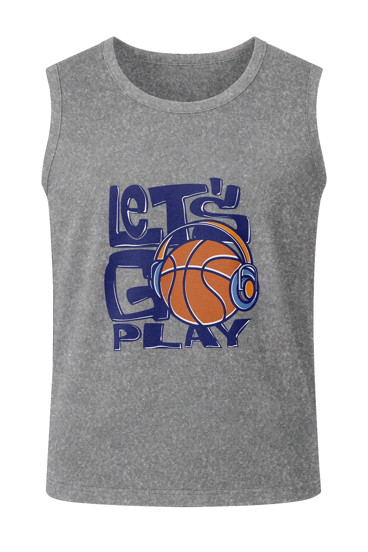 Let's Go Play - Men's Sleeveless T-Shirt