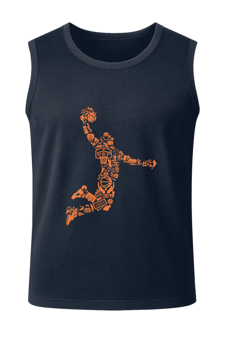 Masked Momentum -Men's Sleeveless T-Shirt