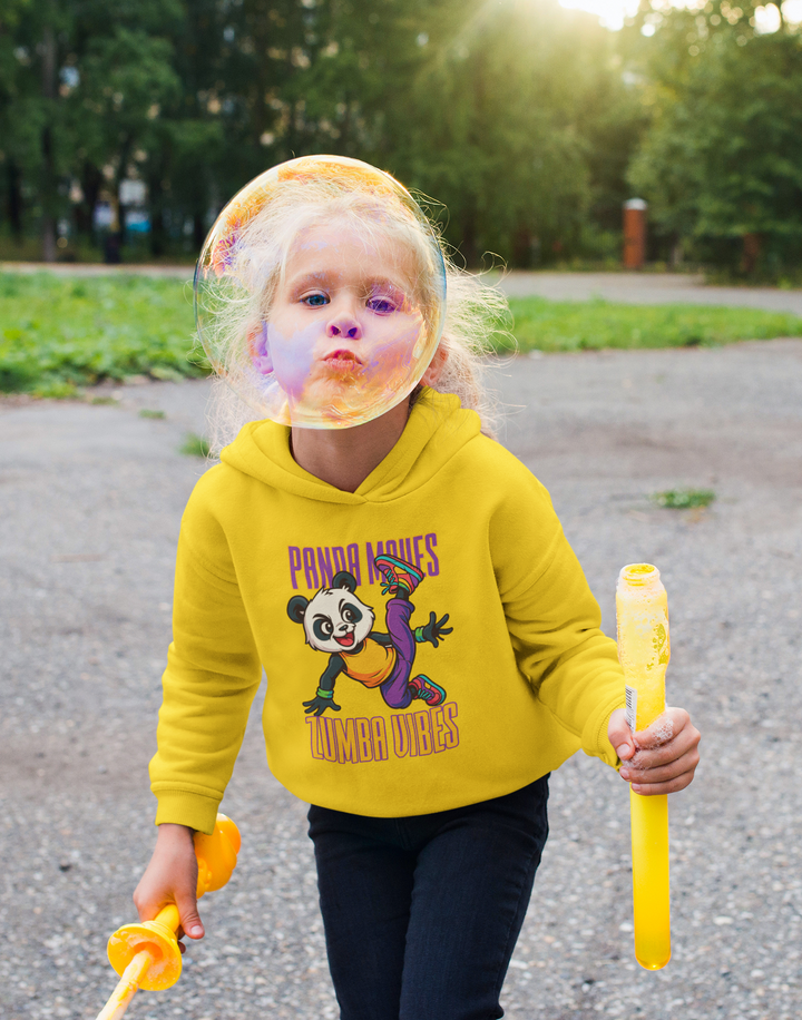 Panda Moves Zumba Vibes - Kids Hoodie