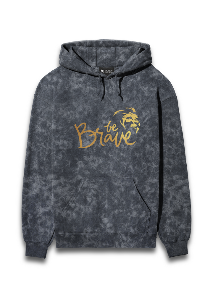 Classic Gold Vinyl Acid Wash Hoodie