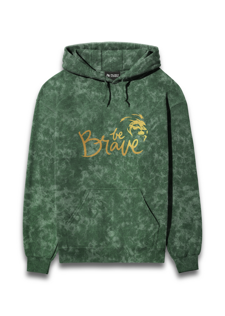 Classic Gold Vinyl Acid Wash Hoodie