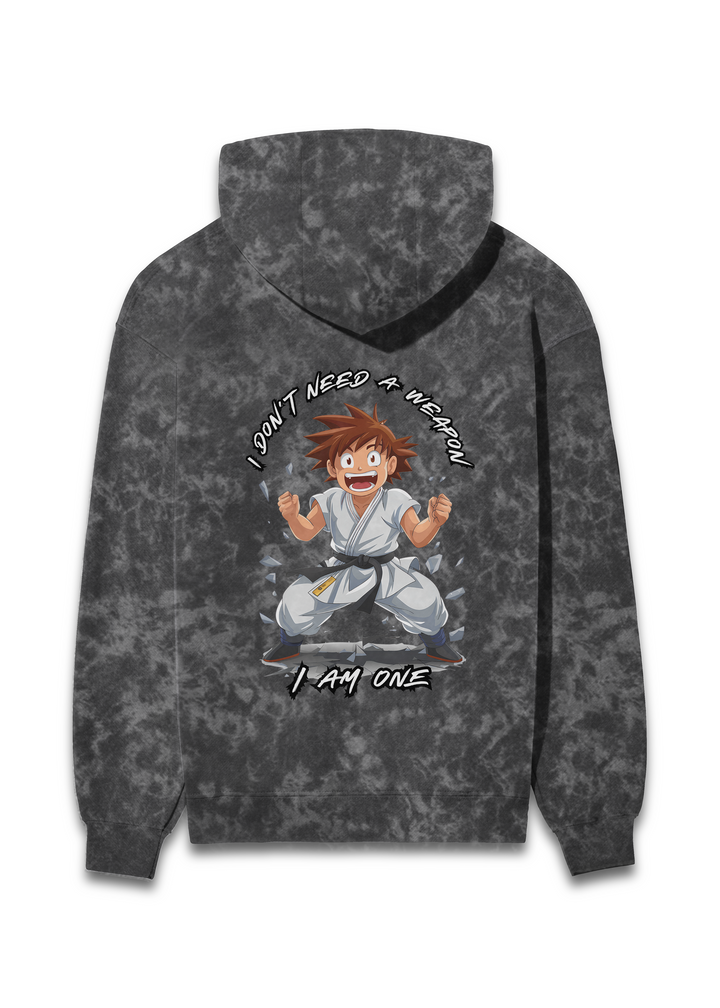 The Weapon Acid Wash Hooded Sweatshirt