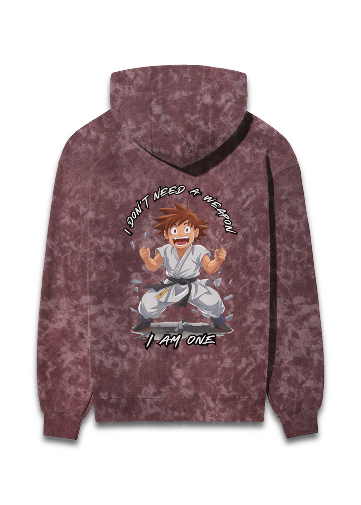 The Weapon Acid Wash Hooded Sweatshirt