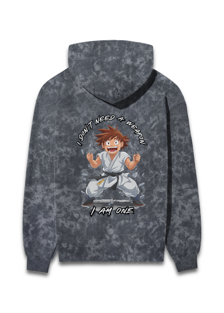 The Weapon Acid Wash Hooded Sweatshirt