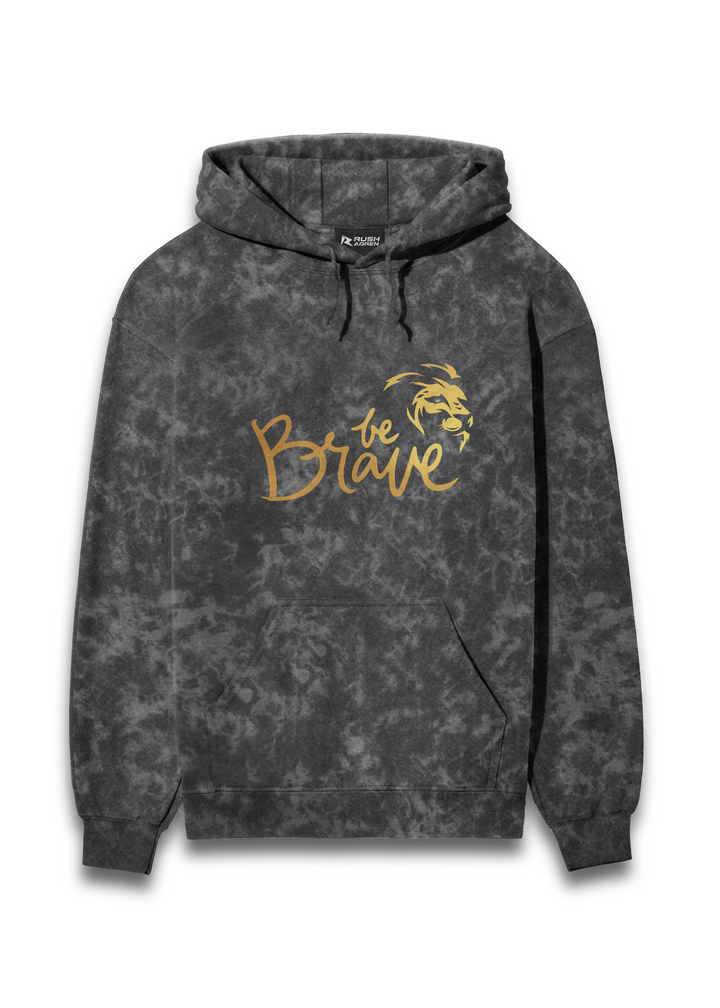 Classic Gold Vinyl Acid Wash Hoodie