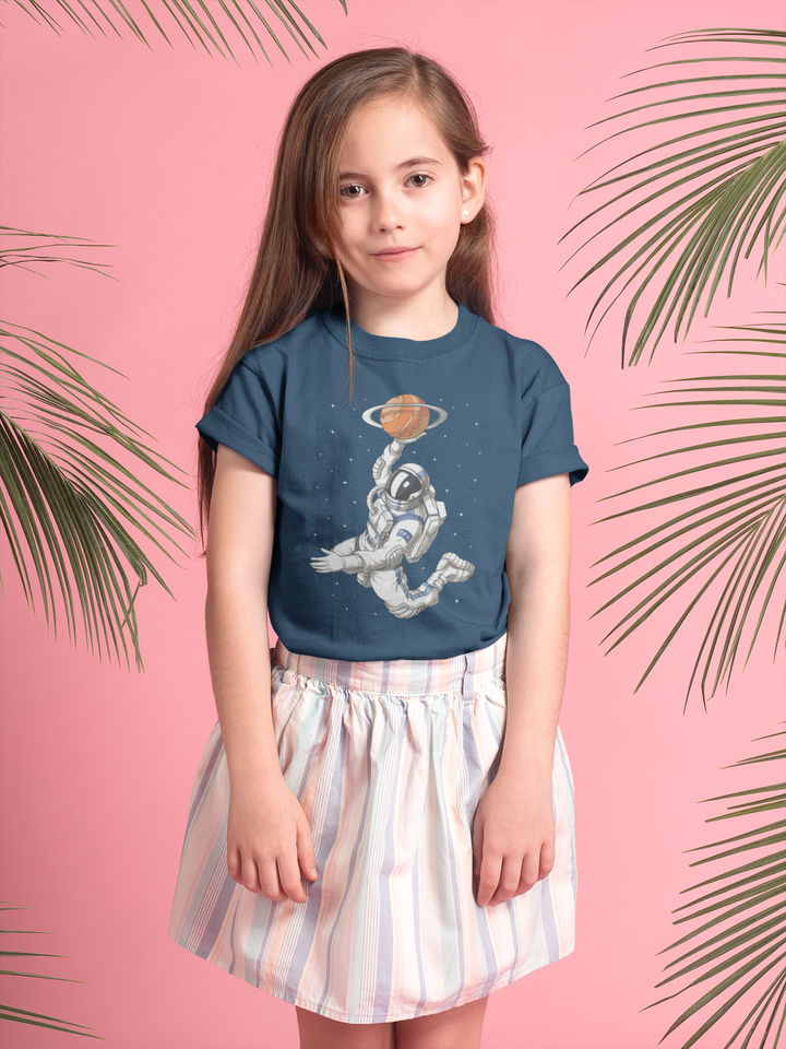 Cosmic Dunk - Girl's Crew Neck T-Shirt