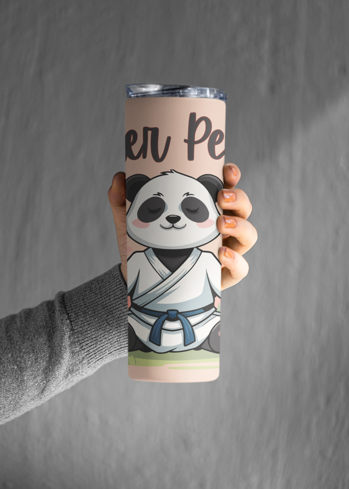 Inner Peace Panda Tumbler Bottle - 600 ml
