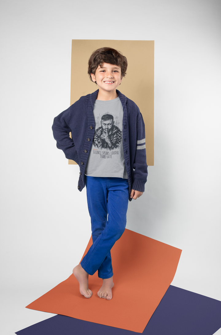 Silence Speaks - Kid's Crew Neck T-Shirt