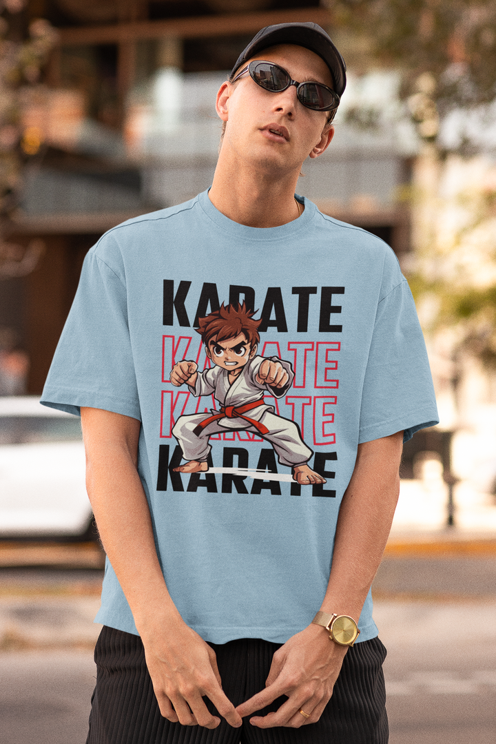Karate Champ Premium Oversized T-Shirt