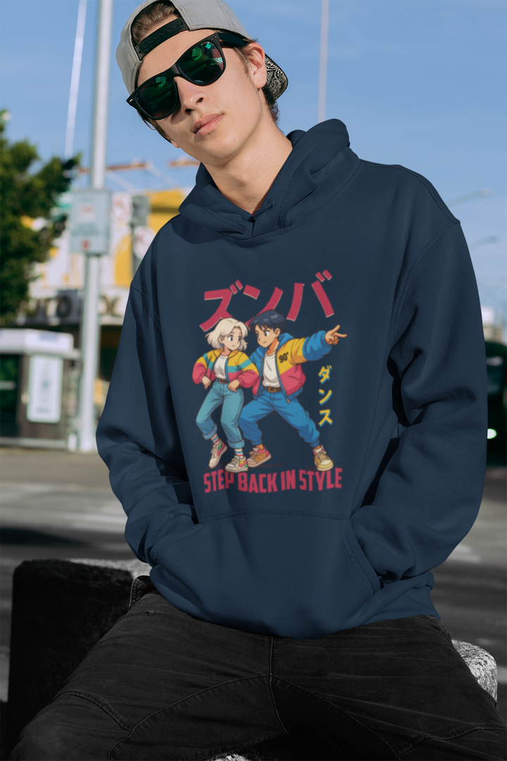 Step Back in Style - Men Hoodie