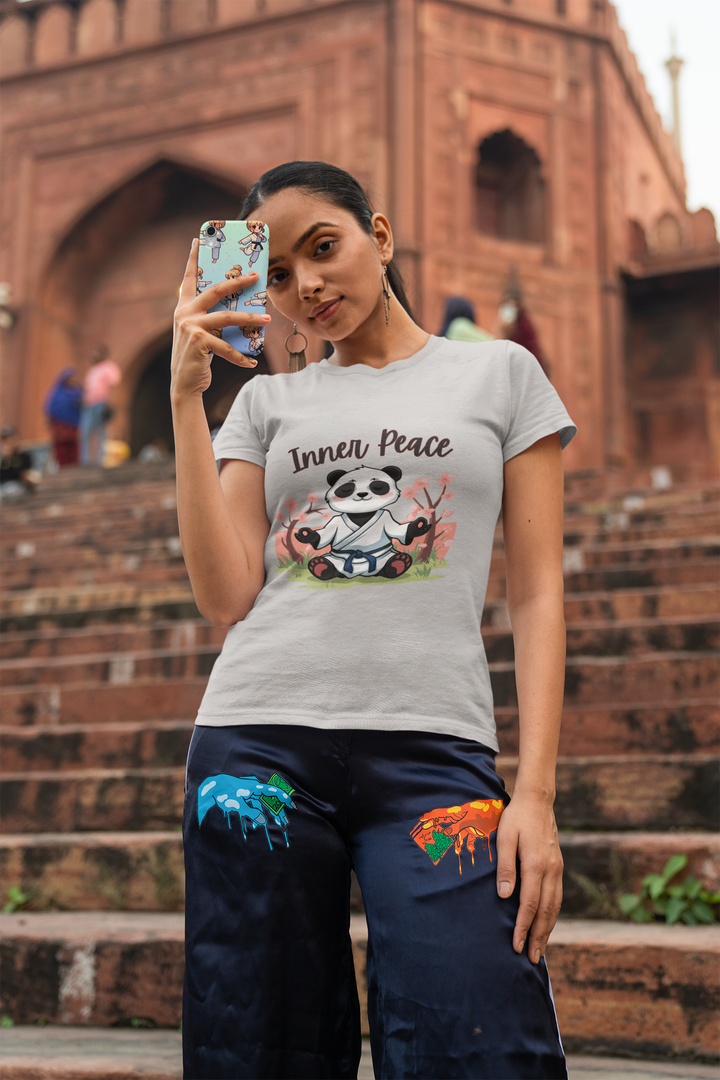 Inner Peace Panda Classic T-Shirt