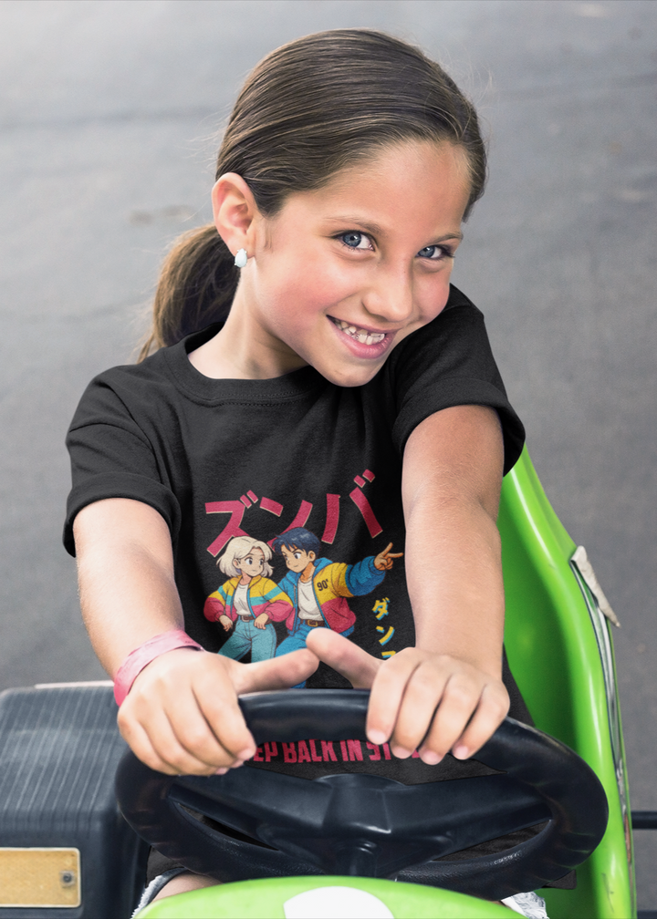 Step Back in Style - Girl's Crew Neck T-Shirt