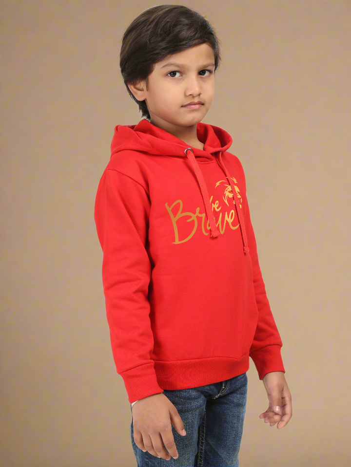 Boys Gold Vinyl Classic Hoodie