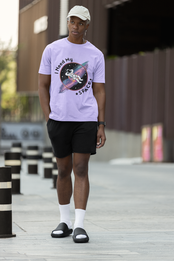 I Need My Space Astronaut Supima T-Shirt