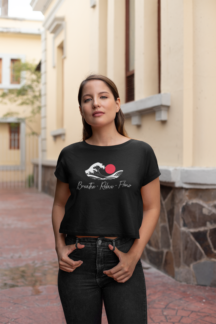 Breathe Relax Flow Crop Top