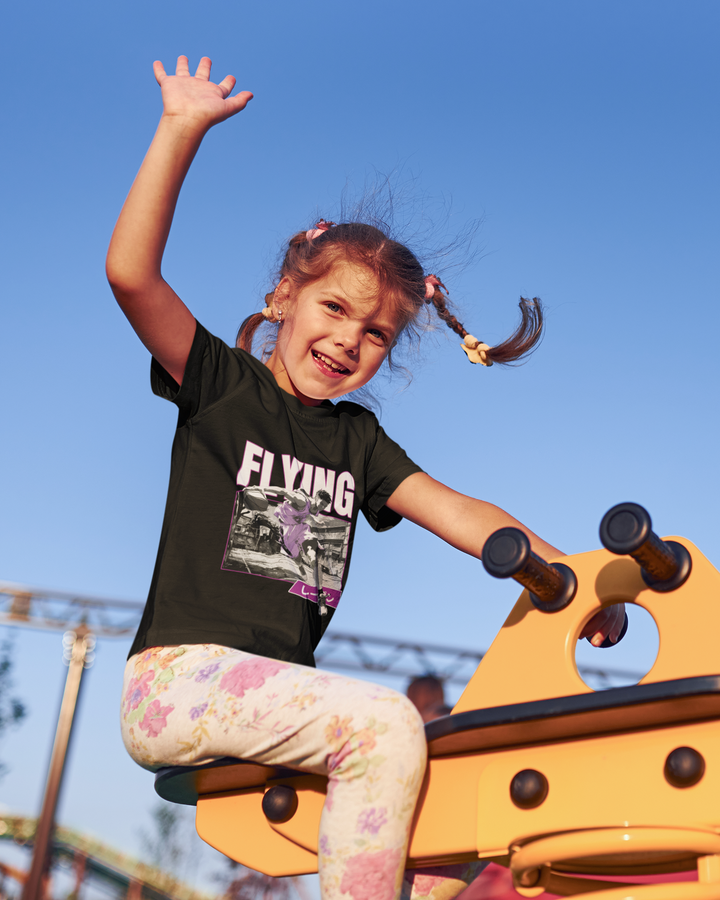 Flying Basketball Anime - Girl's Crew Neck T-Shirt
