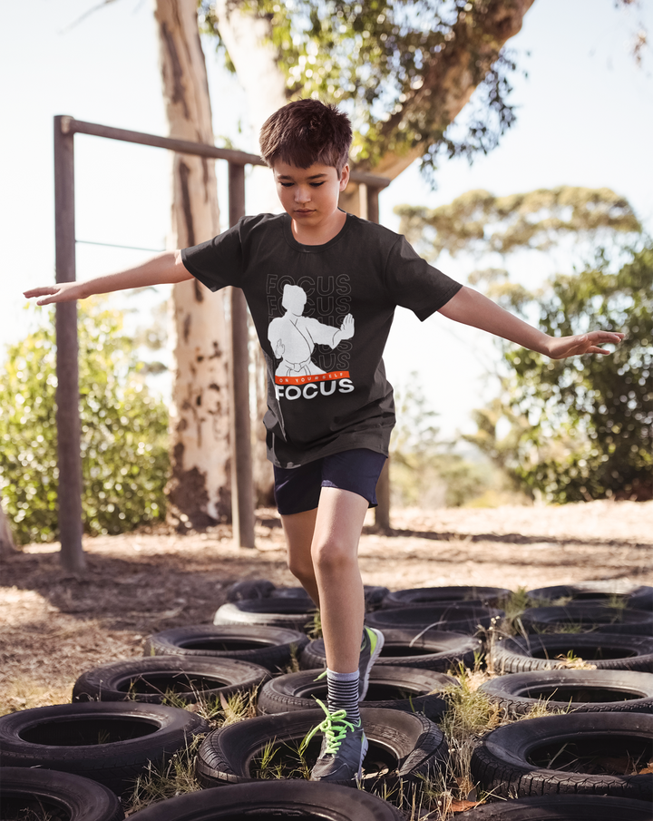 Stay Focused Boys Classic T-Shirt
