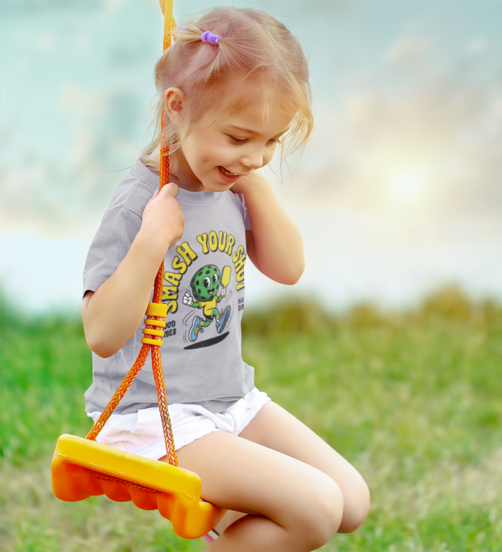 Smash Your Shot - Girl's Crew Neck T-Shirt