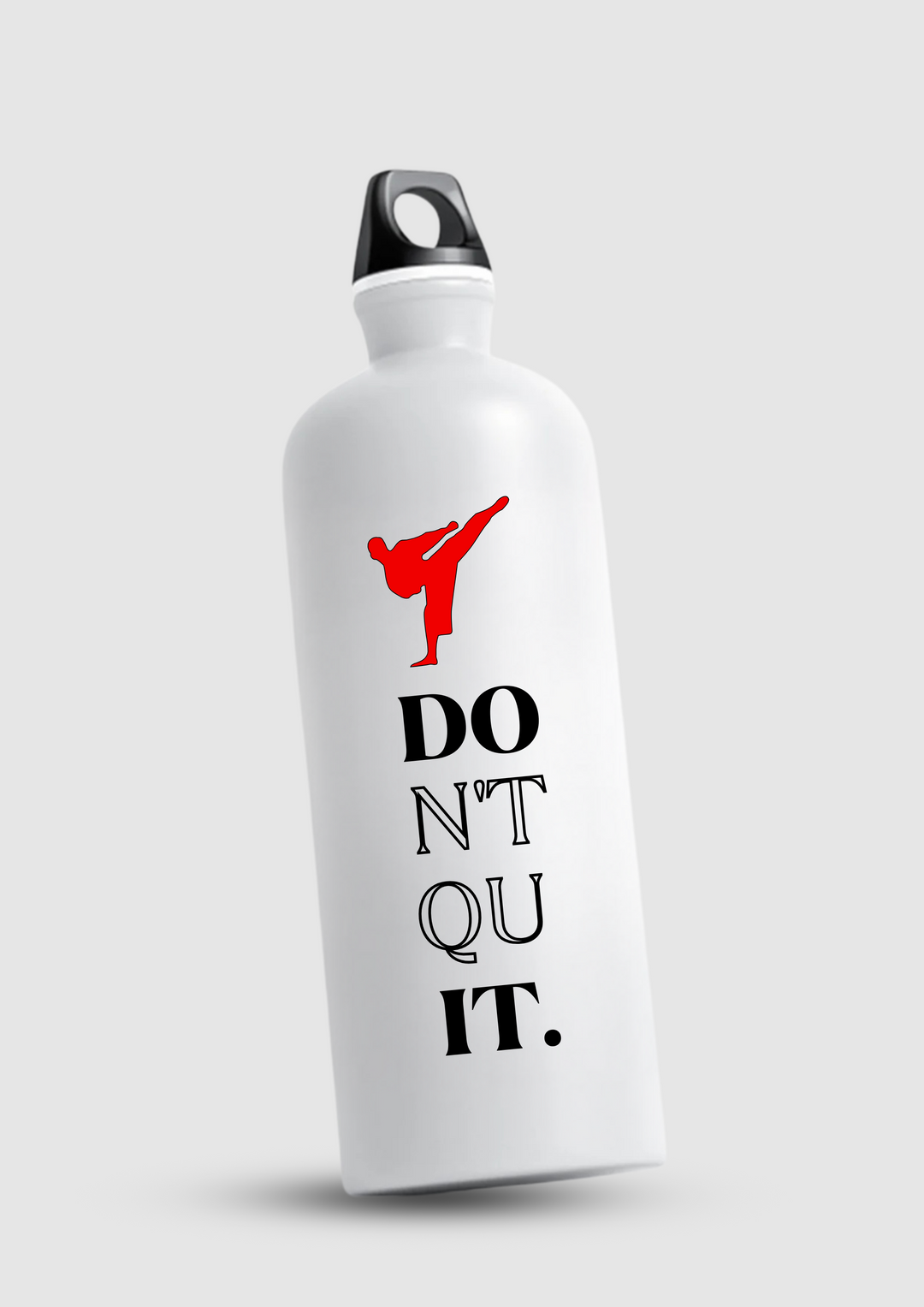 "Don't Quit, Do It" Karate Water Bottle - 750ml