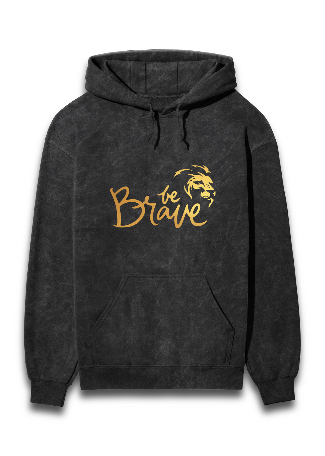 Classic Gold Vinyl Acid Wash Hoodie