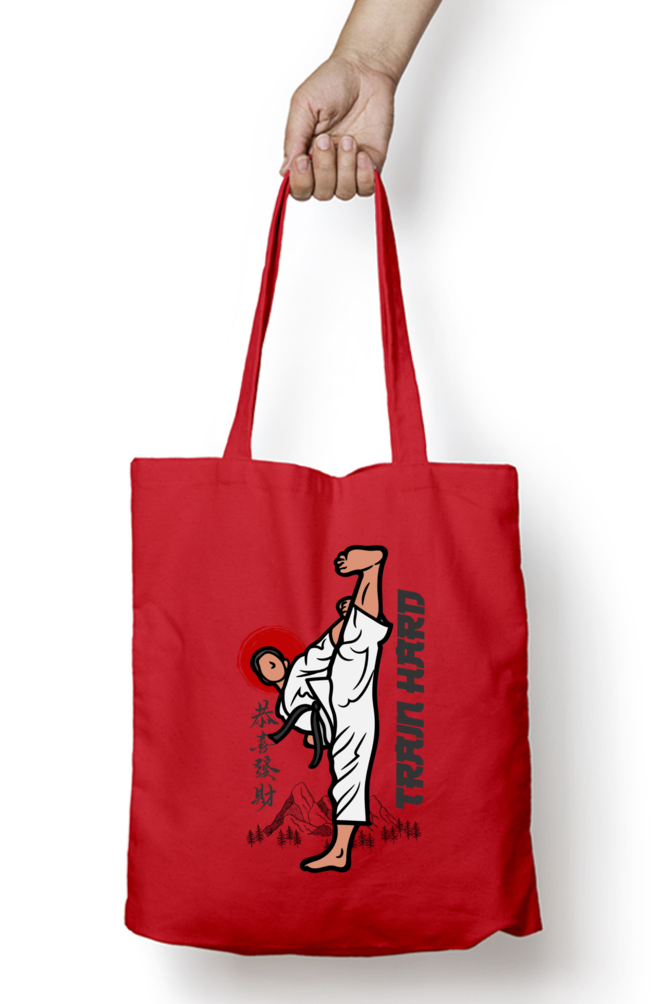 Train Hard Zipper Tote Bag