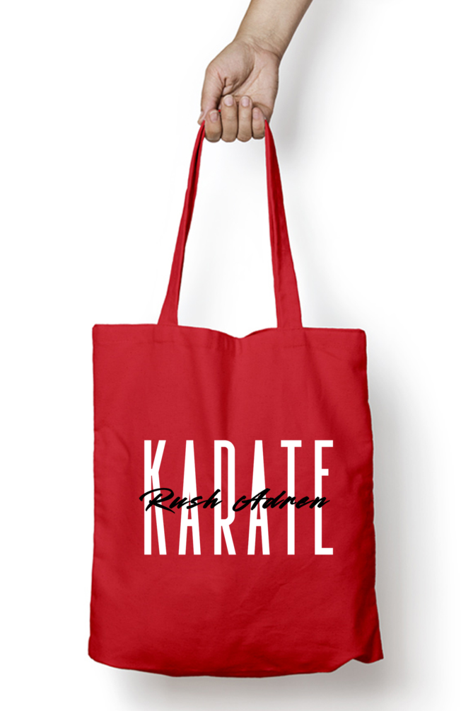 Rush Karate Zipper Tote Bag