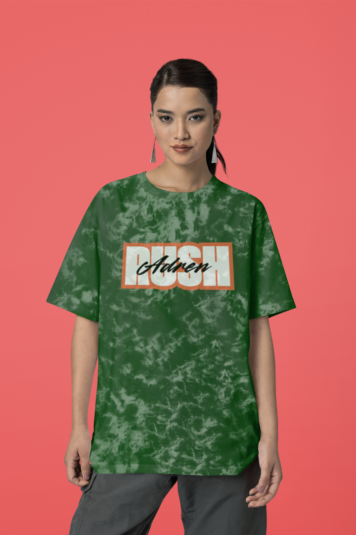 Rush Adren Acid Wash Oversized T-Shirt