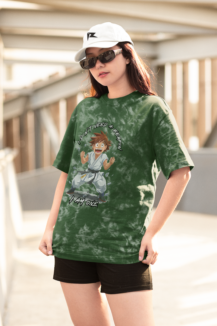 The Weapon Acid Wash Oversized T-shirt