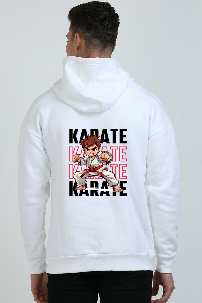 Karate Champ Oversized Hooded Sweatshirt