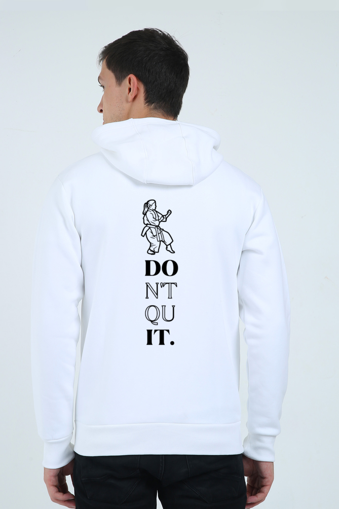 Men's DON'T QUIT Karate Graphic Hoodie