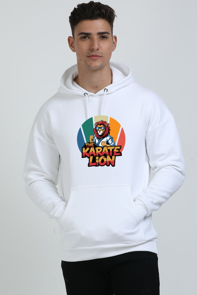 Lion Spirit Karate Oversized Hoodie